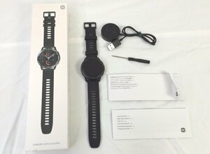 ☆☆Xiaomi シャオミ　WATCH S1 ACTIVE　M2116W1　スマートウォッチ　腕時計　ブラック☆USED品☆