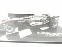 ◆◆ミニチャンプス◆1/43 マクラーレン メルセデス MP4-20 Mobil #10(シルバー×ブラック)◆USED品 M4332_画像2