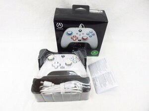 ◆◆PowerA◆XBOXコントローラー スペクトラ インフィニティ ホワイト XBGP0022-01◆ジャンク品 M4358