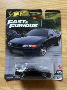 ホットウィール ワイルドスピード 日産 スカイライン R32 GT-R BNR32 HotWheels NISSAN SKYLINE FAST&FURIOUS