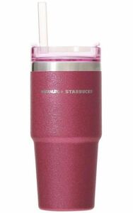 スターバックス スタバ スタンレー 3WAYステンレスタンブラーSTANLEYグリッタービビッドピンク さくら