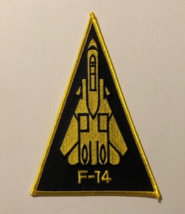 米海軍 F-14 航空機パッチ(三角形)