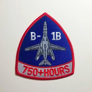 米空軍 B-1B 750飛行時間パッチ