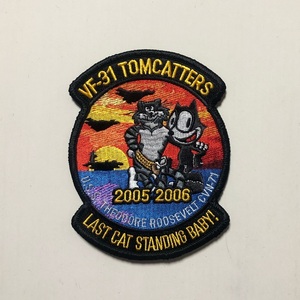 米海軍 VF-31 "TOMCATTERS" 2005-2006 F-14最終航海 記念パッチ