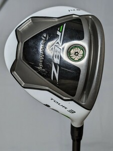 テーラーメイド ロケットボールズ RBZ ROCKETBALLZ FW TOUR 3W(14.5°) MATRIX OZIK XCON-7 (S) カバー有 Taylarmade