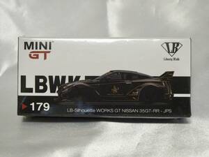 MINI GT 1/64 LB-Silhouette WORKS GT ニッサン 35GT-RR バージョン1 JPS 右ハンドル 新品 未開封