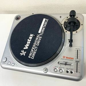 【Id-2】 Vestax PDX-2000MKⅡ ターンテーブル レコードプレーヤー レコード再生OK フェーダー反応不良あり 1431-40