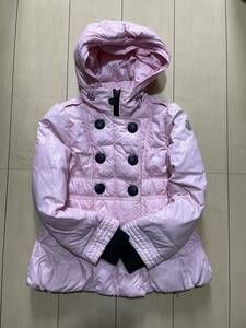 6 подлинный товар Moncler MONCLAR. розовый группа пуховик 120 из 130 степень 