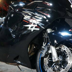 ◆◇配送のみ!!◆◇車検R7年5月!! 逆車!! CBR 1100XX ブラックバード カスタム多数!! 快調な走りです!! 埼玉～関東近県即日自社配送可!!の画像5