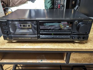 【現状保証なし】Panasonic 3ヘッドカセットデッキ RS-BX808 