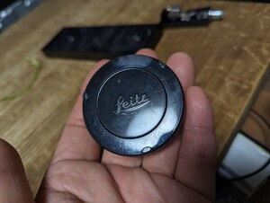 Leitz Leica M mount for? lens rear after cap installation not yet verification Junk 