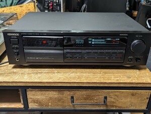 KENWOOD KX-7030 3ヘッドカセットデッキ　再生可保証なし