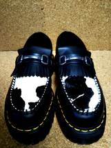 【Dr.MARTENS】ドクターマーチン エイドリアン スナッフルローファー UK7 (26cm ) ADRIAN SNAFFLE QUAD BLACK COW 厚底 入手困難【極美品】_画像9