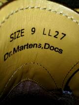 【Dr.MARTENS】ドクターマーチン MIE 1461 BEX TOE CAP 3ホールシューズ UK9 (28cm ) 英国 イングランド製 BLACK 厚底 希少レア【美品】_画像9