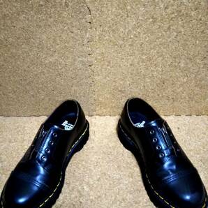 【Dr.MARTENS】ドクターマーチン スミス ベックス LL フロントジップシューズ UK6 (25cm ) SMITHS BEX LL 4EYE SHOE 厚底【良品】の画像2