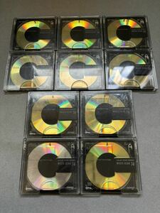 MD ミニディスク minidisc 中古 初期化済 マクセル maxell GEAR SERIES MUSIC GEAR 74 10枚セット