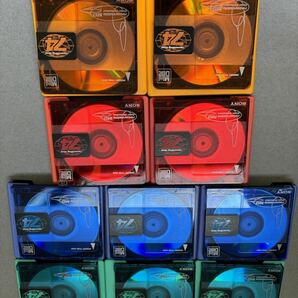 MD ミニディスク minidisc 中古 初期化済 SONY ソニー color collection 74 ジャケットケース付き レア 10枚セットの画像3