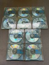 MD ミニディスク minidisc 中古 初期化済 AXIA アクシア 74 10枚セット 記録媒体_画像1