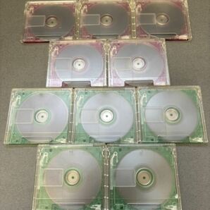 MD ミニディスク minidisc 中古 初期化済 マクセル maxell 74 グリーン ピンク 10枚セットの画像2