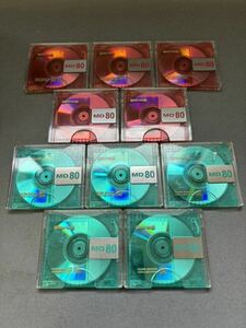 MD ミニディスク minidisc 中古 初期化済 サニーテック SUNNY TECHS 80 10枚セット