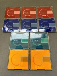 MD ミニディスク minidisc 中古 初期化済 DAISO ダイソー CIRCLE 80 10枚セット