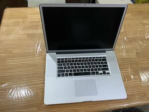 Apple MacBook Pro 17インチ Mid 2009 不動ですが外観は比較的良好