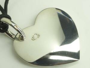 *Pomellato Pomellato dodo Heart колье серебряный SILVER9