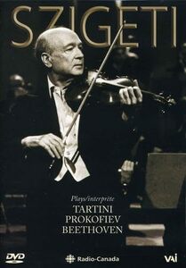 Joseph Szigeti - Tartini, Prokofiev and Beethoven [DVD] [Import](中古品)