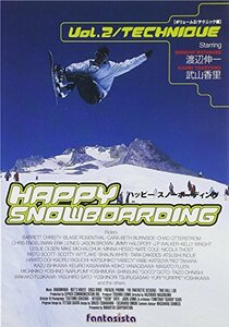 HAPPY SNOWBOARDING Vol.2 TECHNIQUE [DVD](中古品)