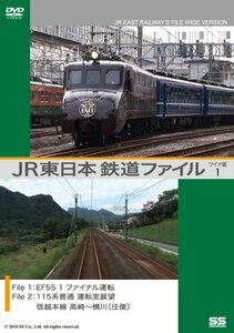 JR東日本 鉄道ファイル ワイド版 1 [DVD](中古品)