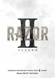 RAZOR 2nd ANNIVERSARY ONEMAN TOUR II -second-@マイナビBLITZ赤坂 [DVD](中古品)