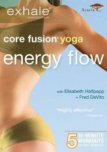 Exhale: Core Fusion Yoga - Energy Flow [DVD] [Import](中古品)