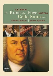 Bach: Die Kunst der Fuge/Cello Suites 1 & 5 - Keller Quartet/Anner Byl(中古品)