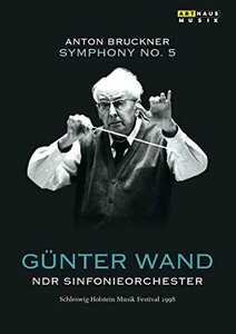 ギュンター・ヴァント:ブルックナー:交響曲 第5番 変ロ長調(ハース版)[DVD](中古品)