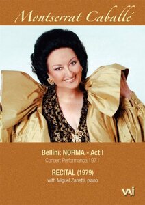 Montserrat Caballe Recital 1979 - Norma Act1 [DVD] [Import](中古品)