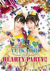 ゆいかおりLIVE HEARTY PARTY!! [DVD](中古品)