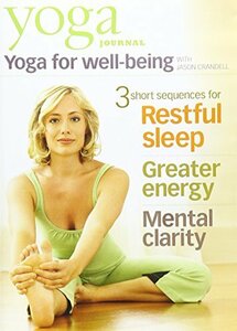 Yoga Journal: Yoga for Well Being [DVD] [Import](中古品)