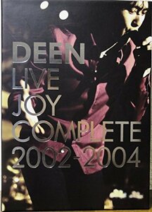 DEEN LIVE JOY COMPLETE 2002-2004 DVD-BOX (初回限定生産版)(中古品)