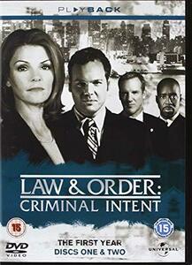 Law And Order Criminal Intent - The 1st Year - Import Zone 2 UK (angla(中古品)