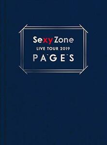 Sexy Zone LIVE TOUR 2019 PAGES(初回限定盤DVD)（特典なし）(中古品)