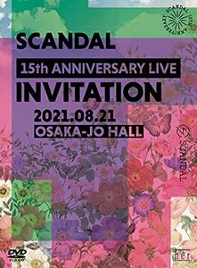 SCANDAL 15th ANNIVERSARY LIVE 『INVITATION』 at OSAKA-JO HALLL [DVD初 (中古品)