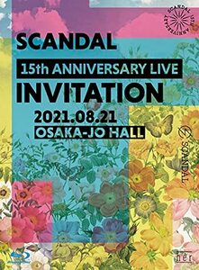 SCANDAL 15th ANNIVERSARY LIVE 『INVITATION』 at OSAKA-JO HALL [Blu-ray(中古品)