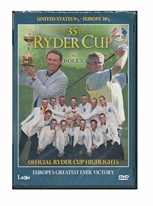 Ryder Cup Ryder Cup - Vaso *** Europe Zone *** [DVD](中古品)