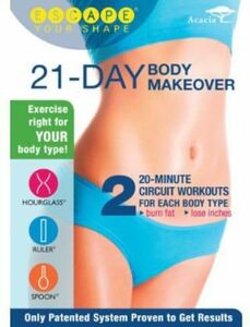 Escape Your Shape: 21-Day Body Makeover [DVD] [Import](中古品)