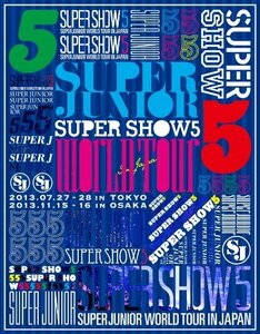 SUPER JUNIOR WORLD TOUR SUPER SHOW5 in JAPAN (2枚組Blu-ray Disc) (初回(中古品)