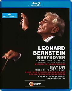 Beethoven String Quartet No. 16 / Missa in Tempore [Blu-ray](中古品)