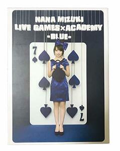 NANA MIZUKI LIVE GAMES×ACADEMY-BLUE- [DVD](中古品)