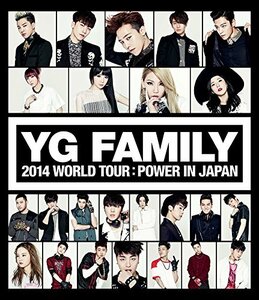 YG FAMILY WORLD TOUR 2014 -POWER- in Japan (Blu-ray Disc2枚組)(中古品)