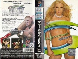 WWE サマースラム2003 [VHS](中古品)