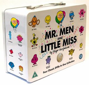 Mr Men And Little Miss Collectible Tin Box Special Edition 4 DVD Box S(中古品)